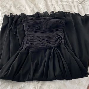 Black formal dress